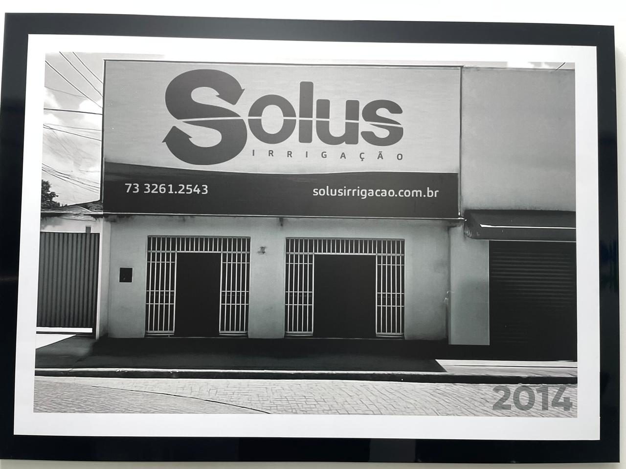 Fachada da primeira loja da Solus, em foto de 2014