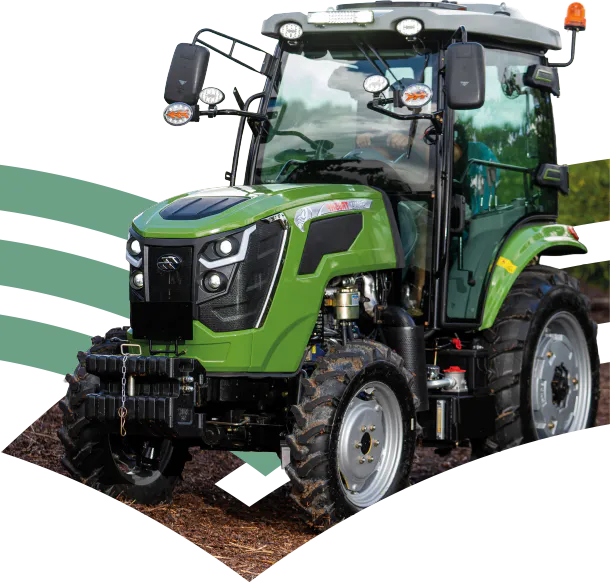 Trator Shonly TR85HP com cabine fechada